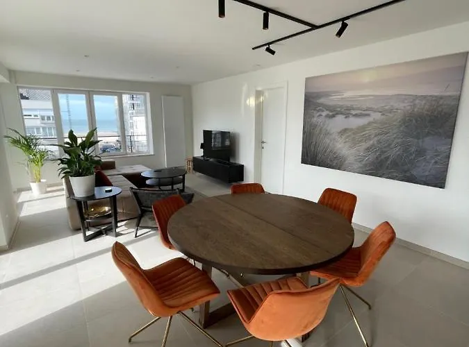 Apartment Florence At Sea, Luxe 3 Slpk App Met Zonnig Terras, Gratis Parking Ostend